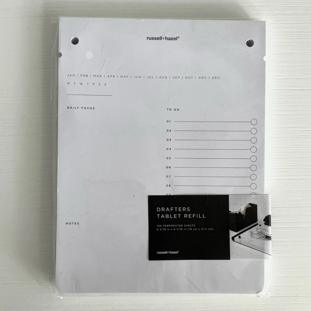 Russell + Hazel Drafters Tablet Refill Notepad